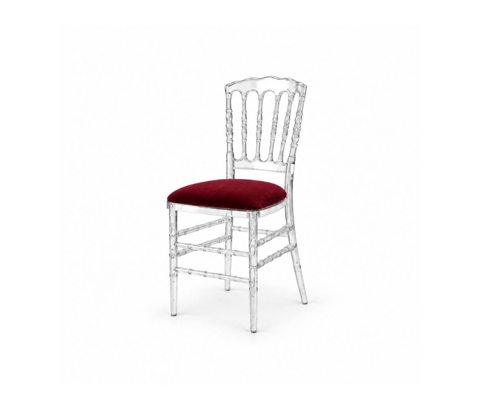 Ghế Napoleon Trong Suốt Nệm