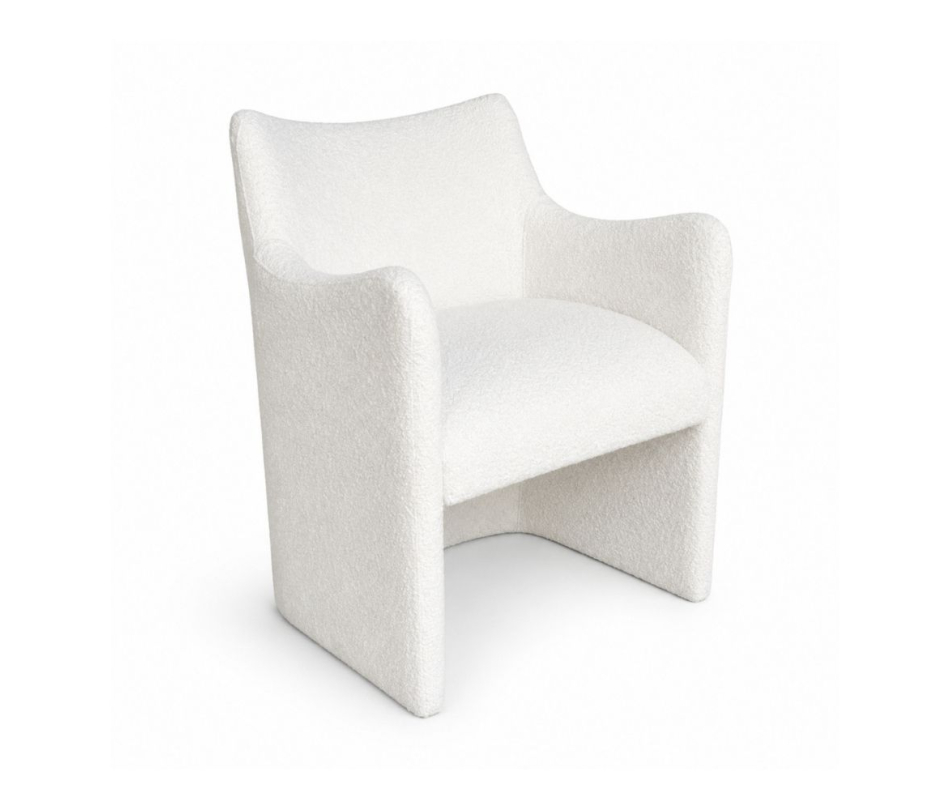 Ghế Sofa Muse - Bouclé Trắng