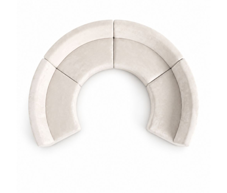 Sofa Module Lưng Lớn - Trắng 
