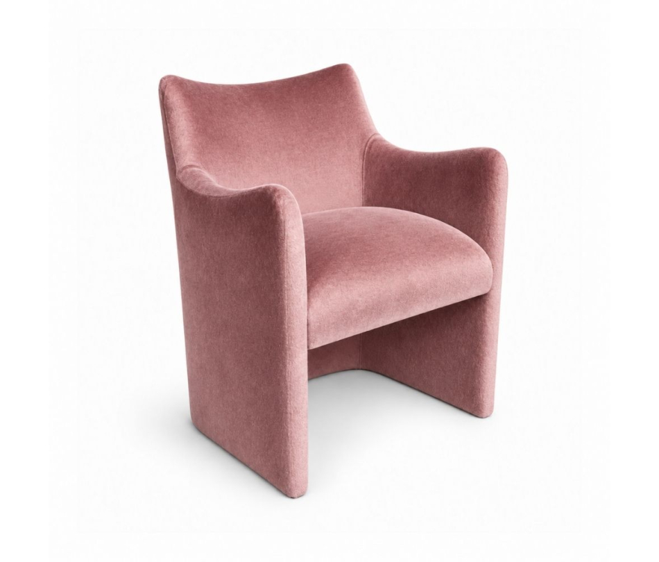 Ghế Sofa Muse - Nhung Hồng Dusty