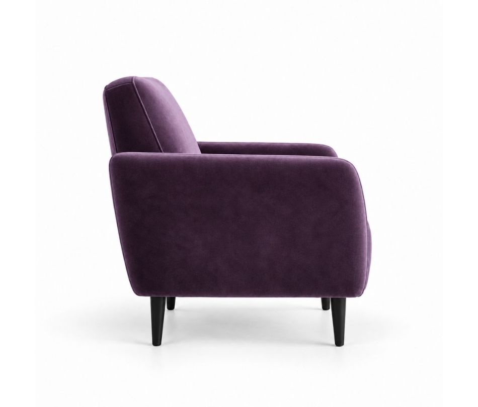 Ghế Sofa Armchair VIP - Nhung Tím Lilac