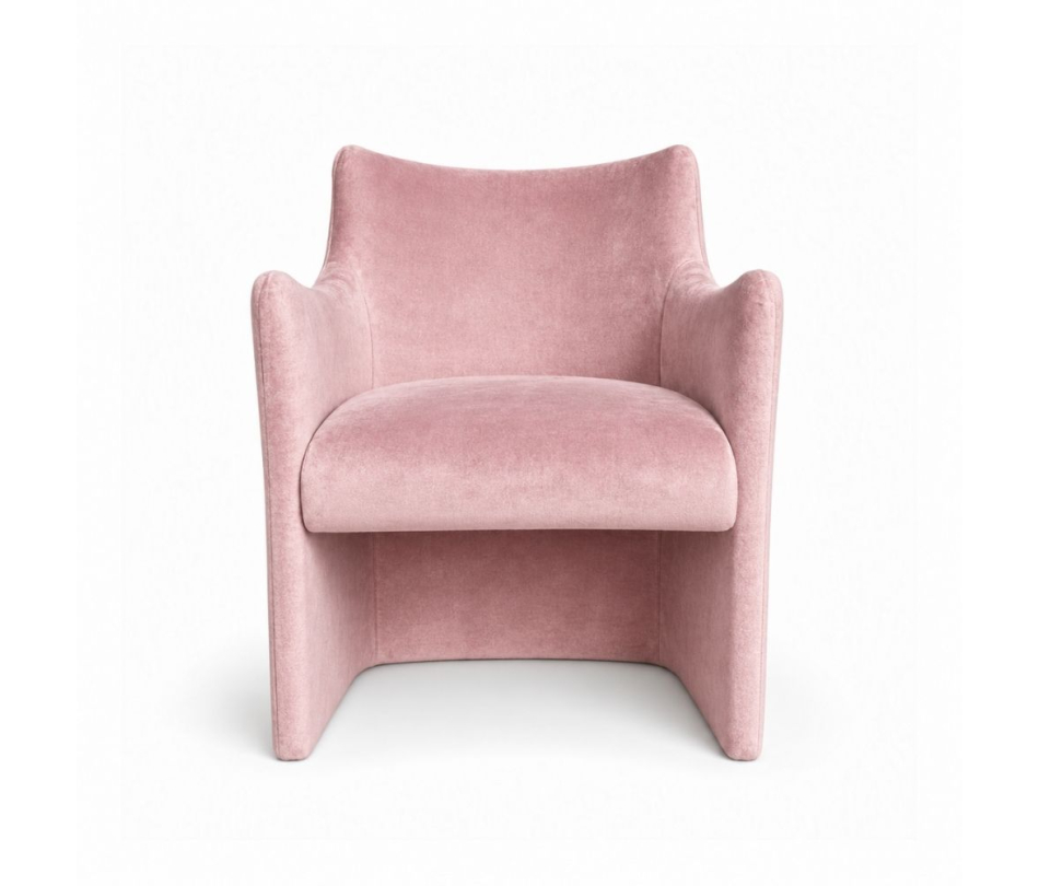 Ghế Sofa Muse - Nhung Hồng Đào