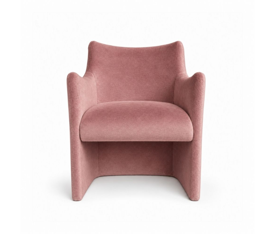 Ghế Sofa Muse - Nhung Hồng Dusty