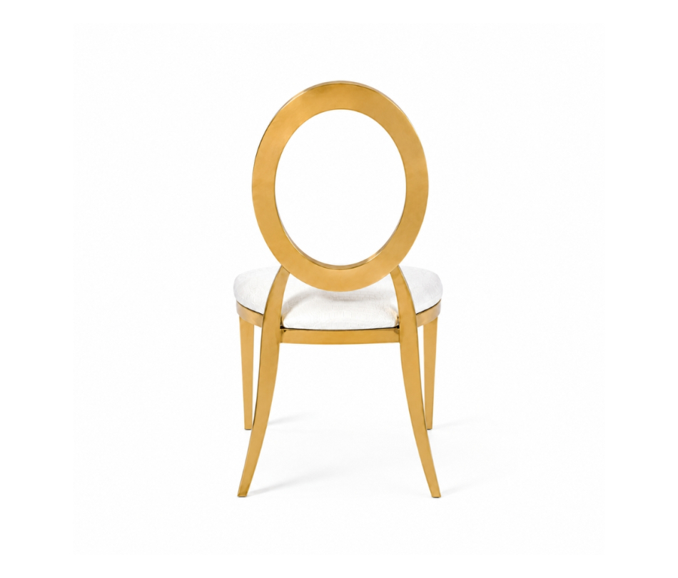 Ghế Louis Oval Vàng Gold