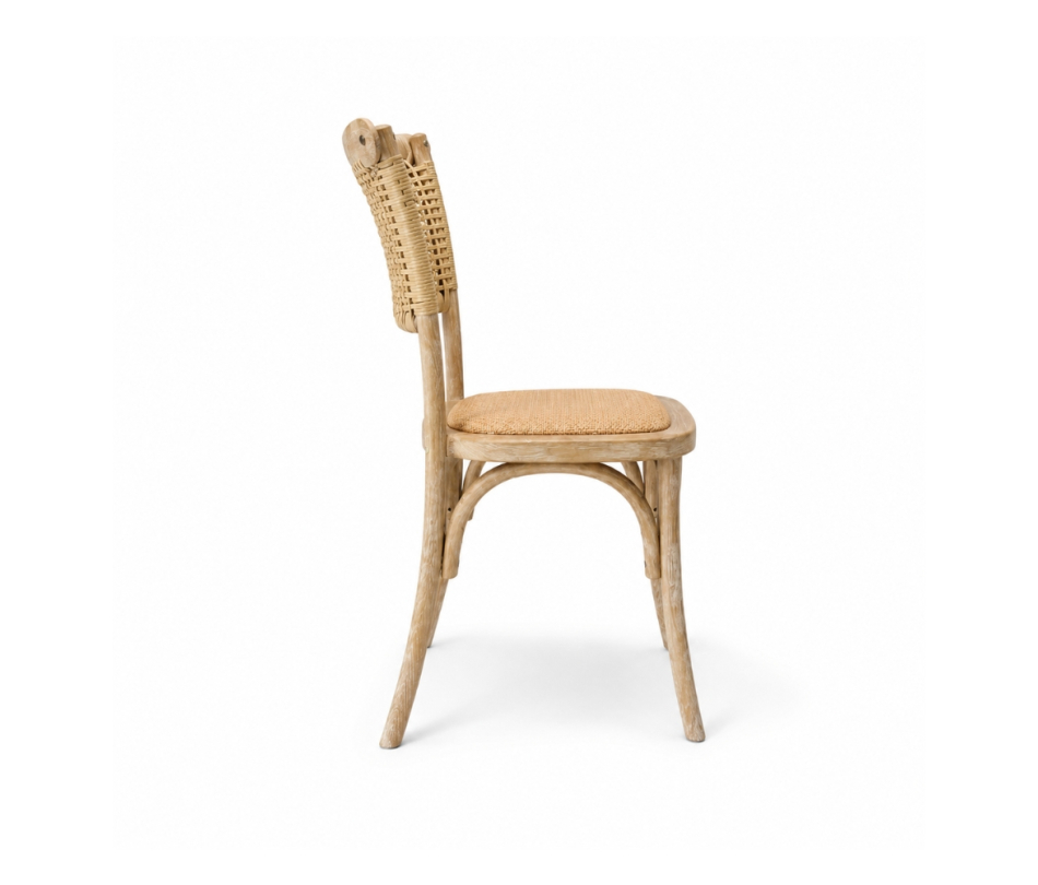 Ghế Crossback Rattan