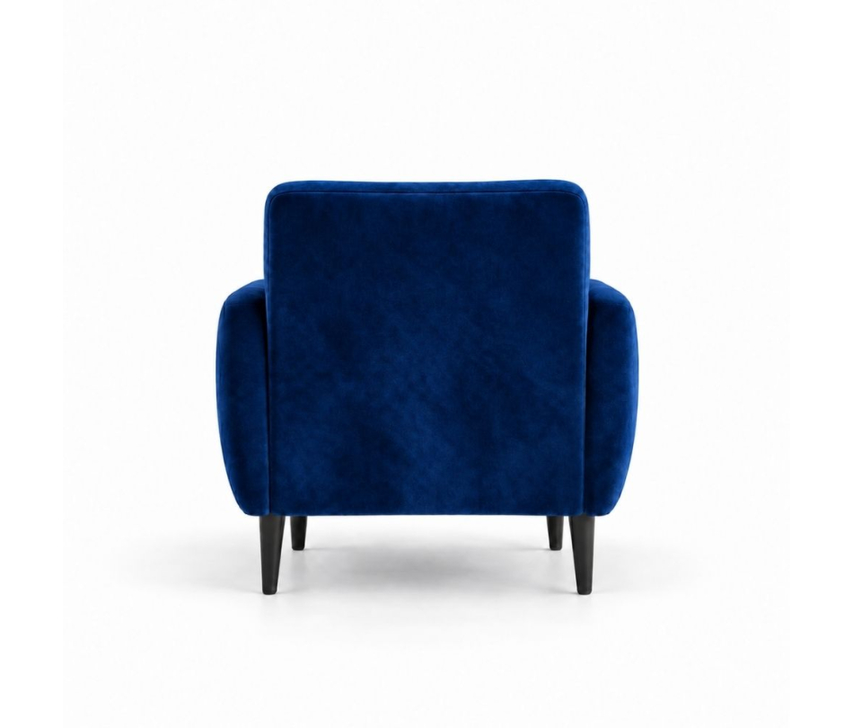 Ghế Sofa Armchair VIP - Nhung Xanh Cobalt