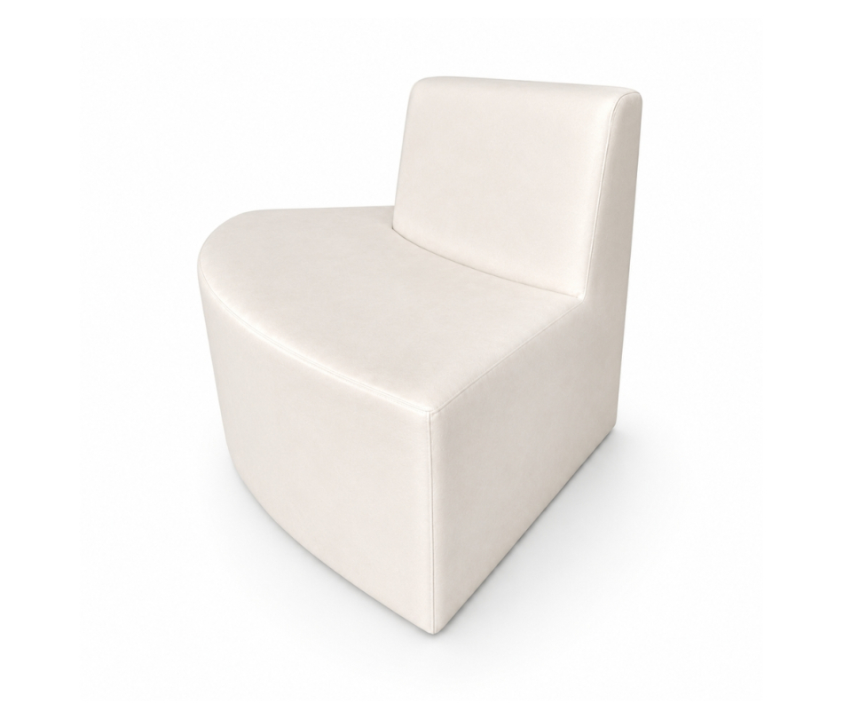 Sofa Module Lưng Nhỏ - Trắng