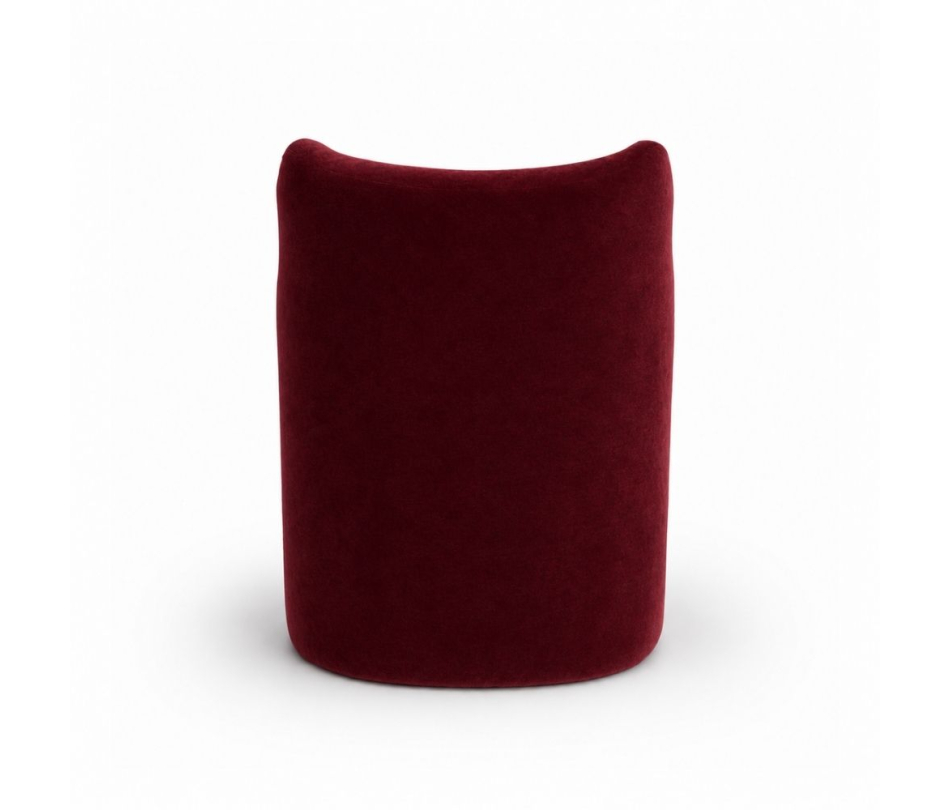 Ghế Sofa Muse - Nhung Đỏ Burgundy