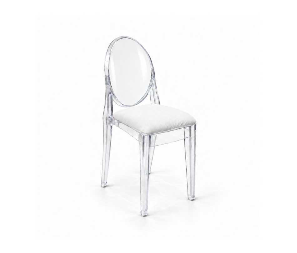 Ghế Ghost Trong Suốt Nệm