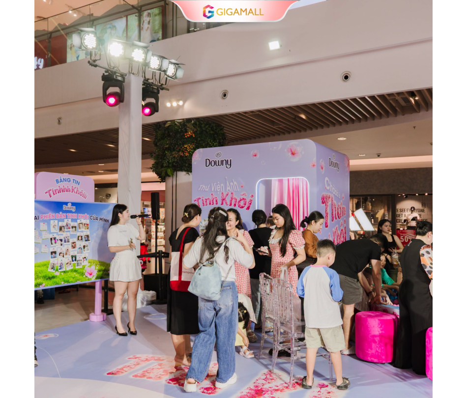 Downy Trường Học Tinh Khôi — Brand activation — Gigamall, TP. Hồ Chí Minh