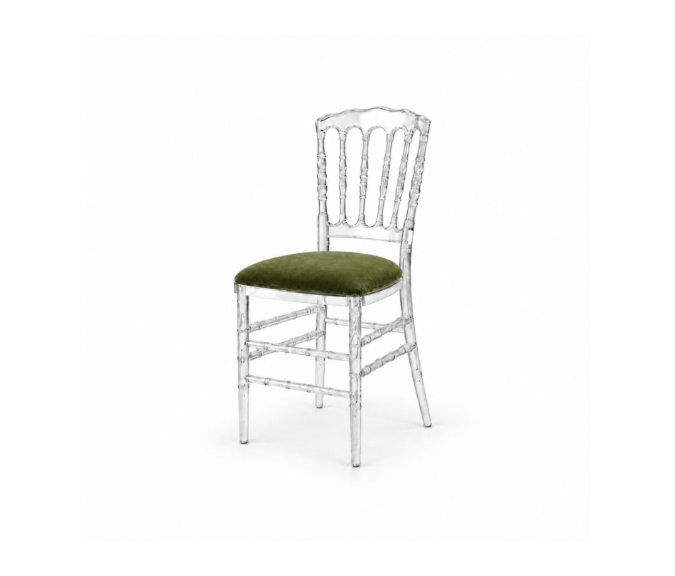 Ghế Napoleon Trong Suốt Nệm