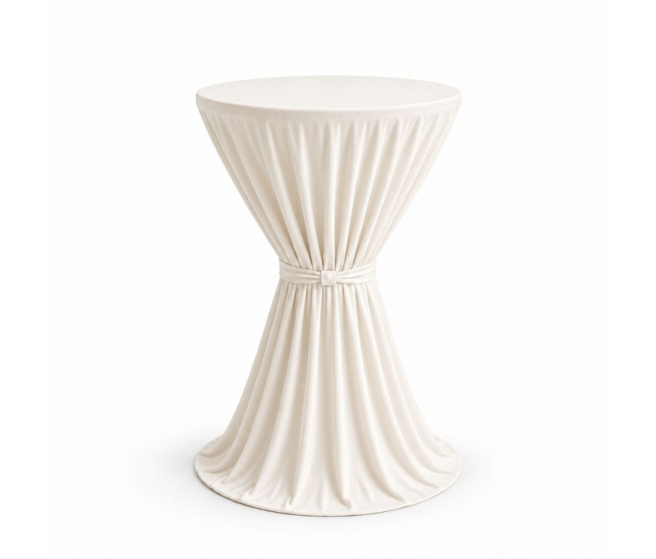 Bàn Bar Phủ Khăn 110cm - Ø80cm