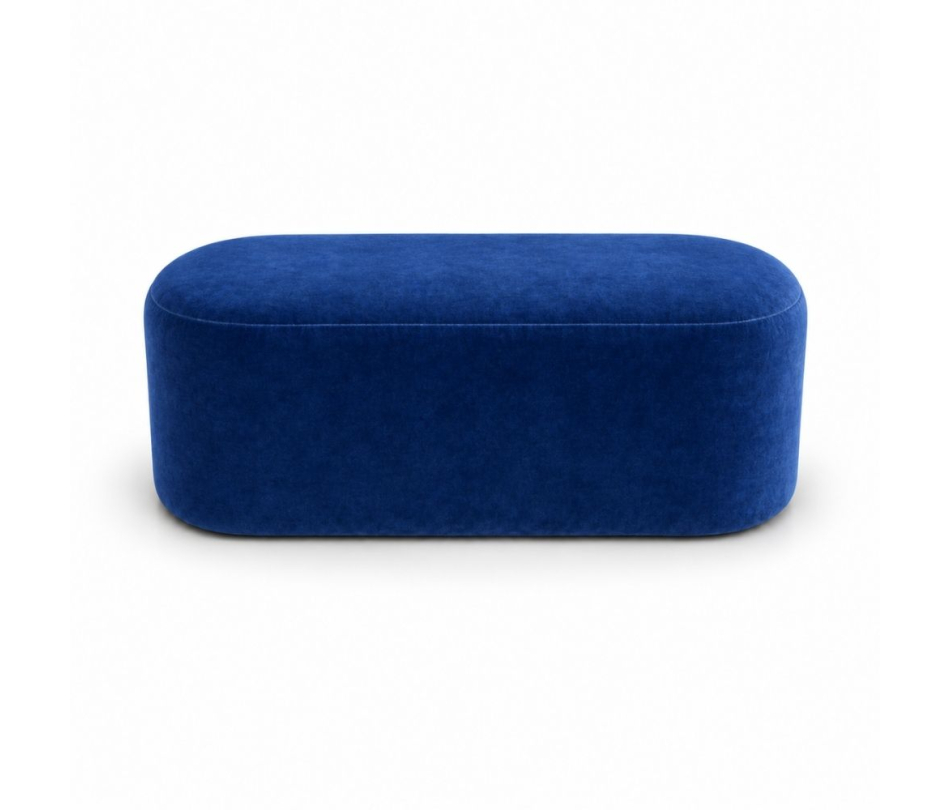Ghế Băng Nova - Nhung Xanh Cobalt