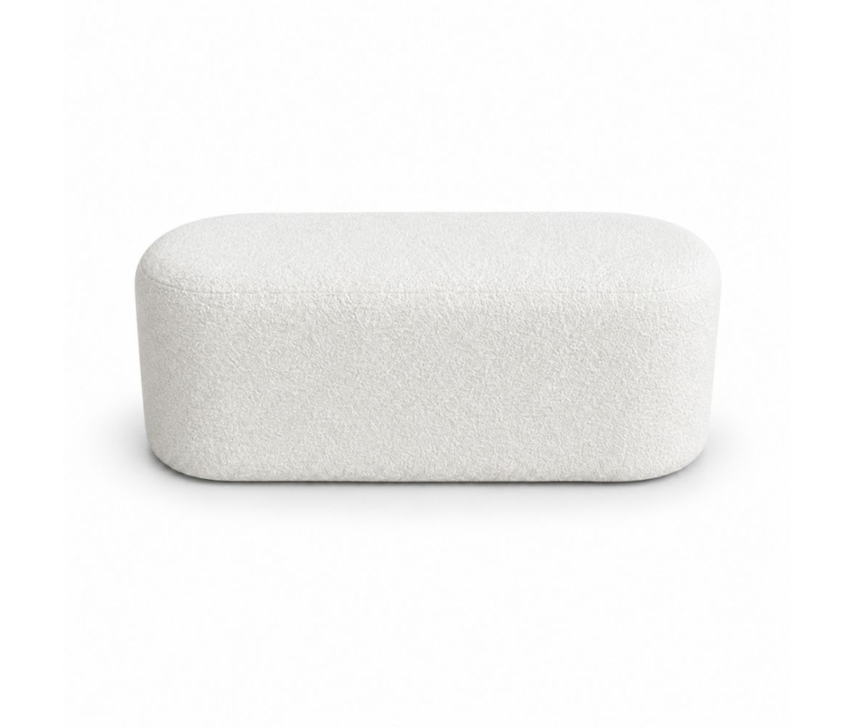 Ghế Băng Nova - Bouclé Trắng