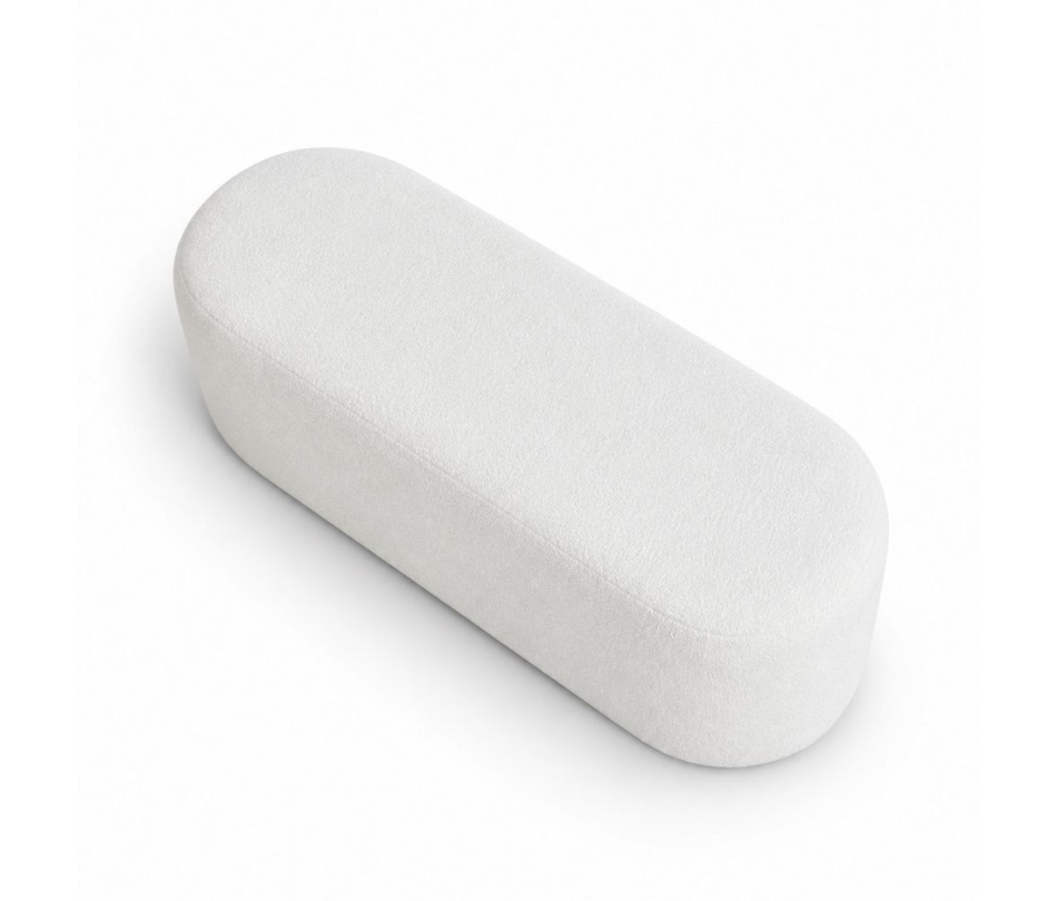 Ghế Băng Nova - Bouclé Trắng