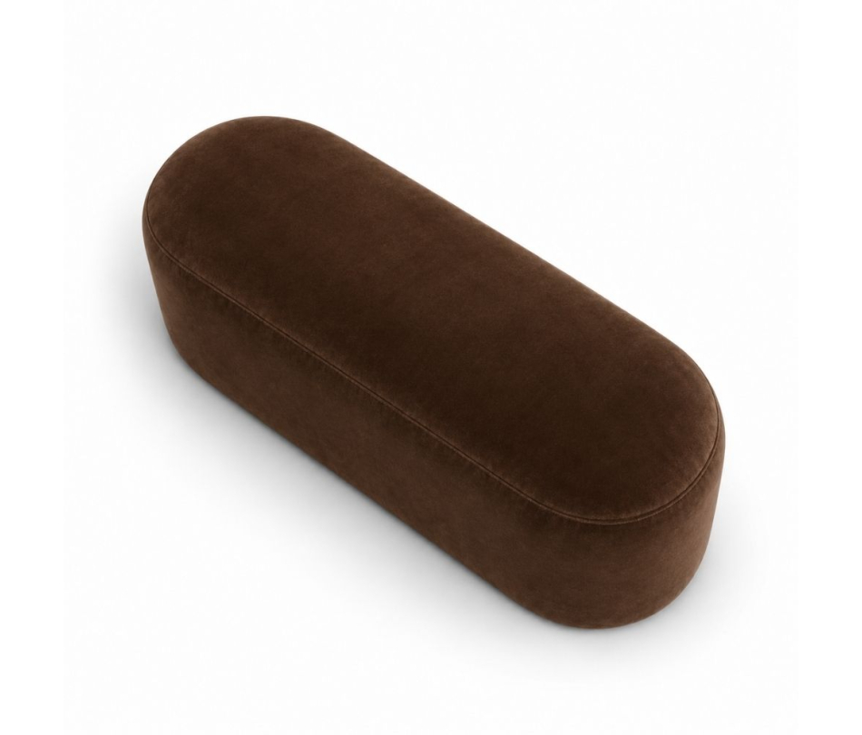 Ghế Băng Nova - Nhung Nâu Chocolate