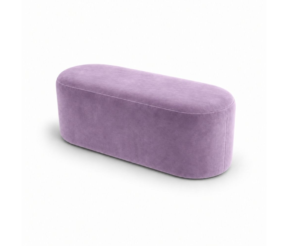 Ghế Băng Nova - Nhung Tím Lilac