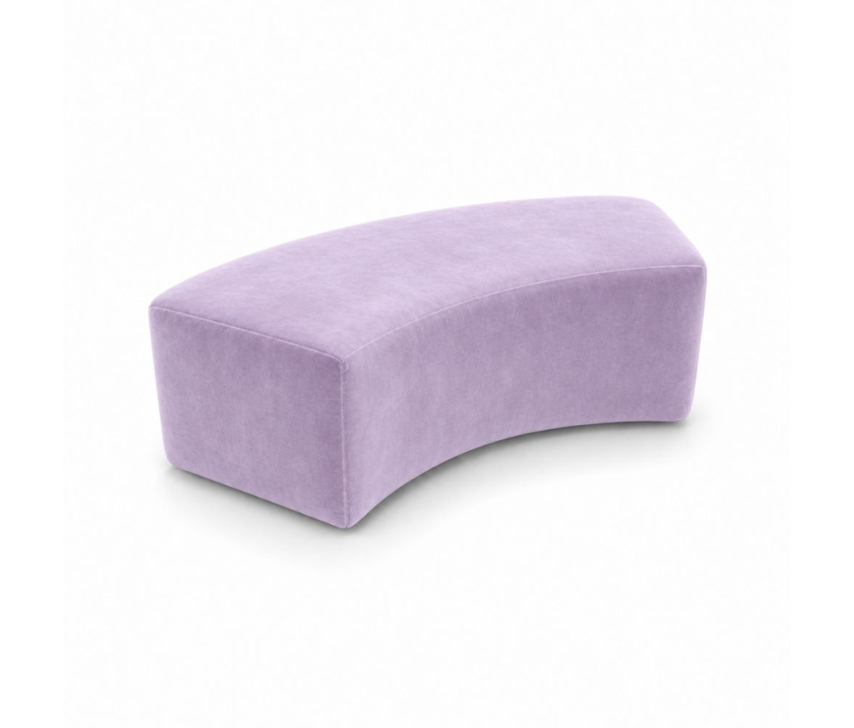 Ghế Băng Wave Module - Nhung Tím Lilac