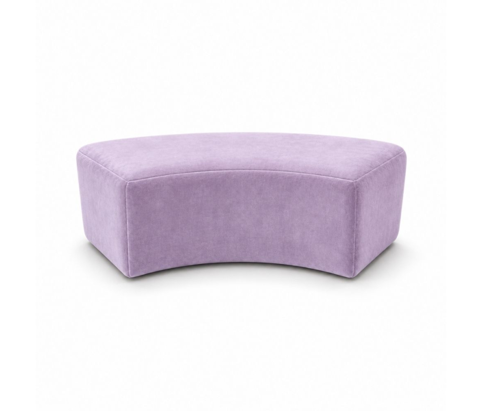 Ghế Băng Wave Module - Nhung Tím Lilac