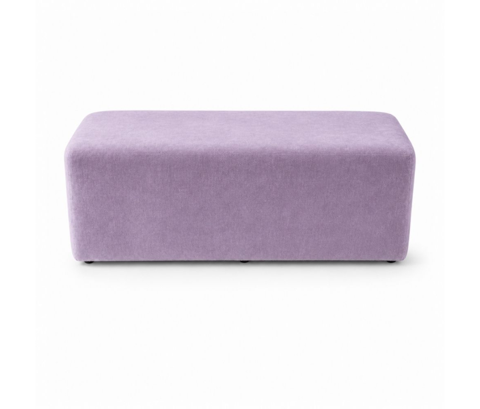 Ghế Bench Dài - Nhung Tím Lilac