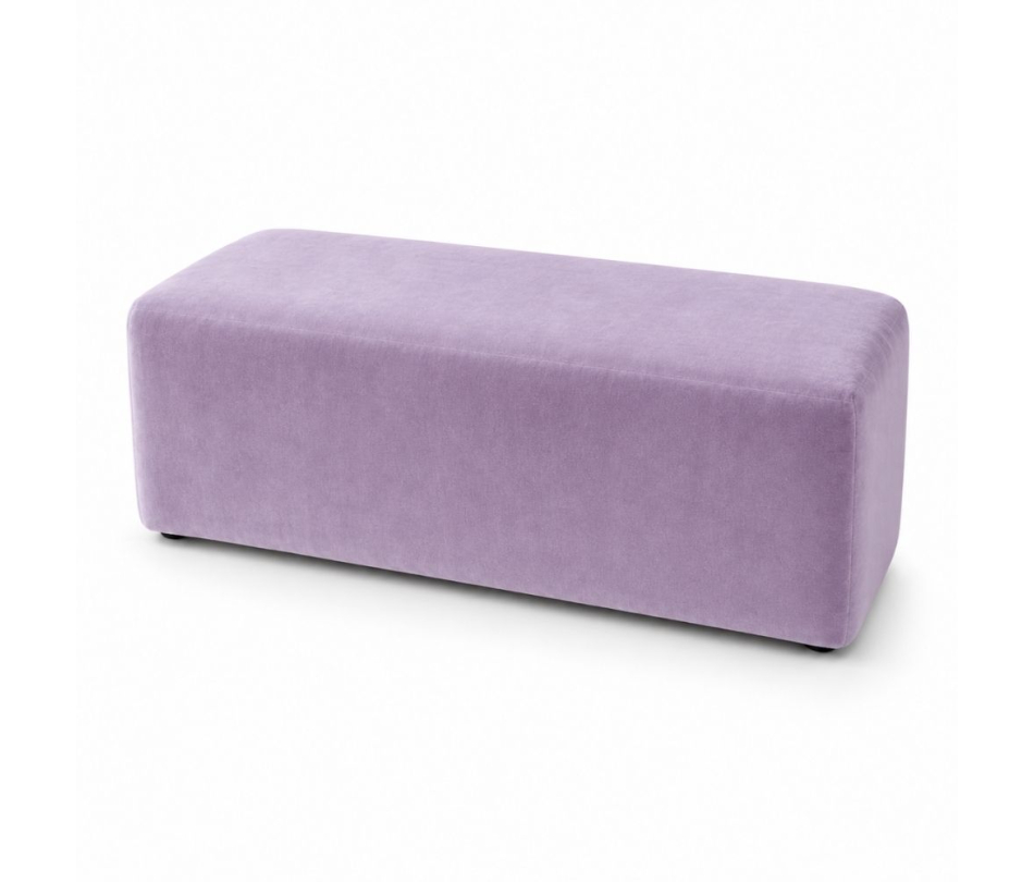 Ghế Bench Dài - Nhung Tím Lilac