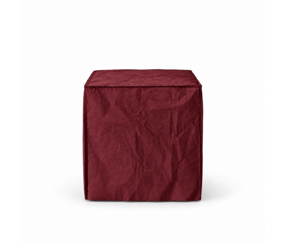 Đôn Giấy - Đỏ Burgundy