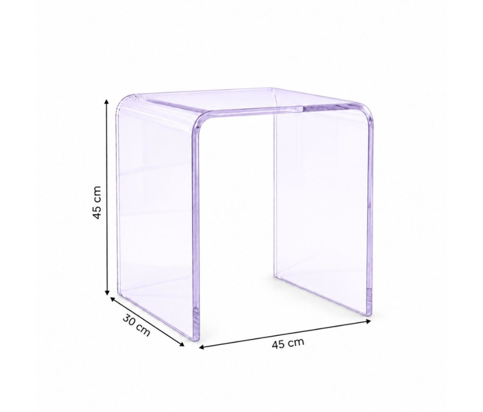 Đôn Acrylic - Tím Lilac
