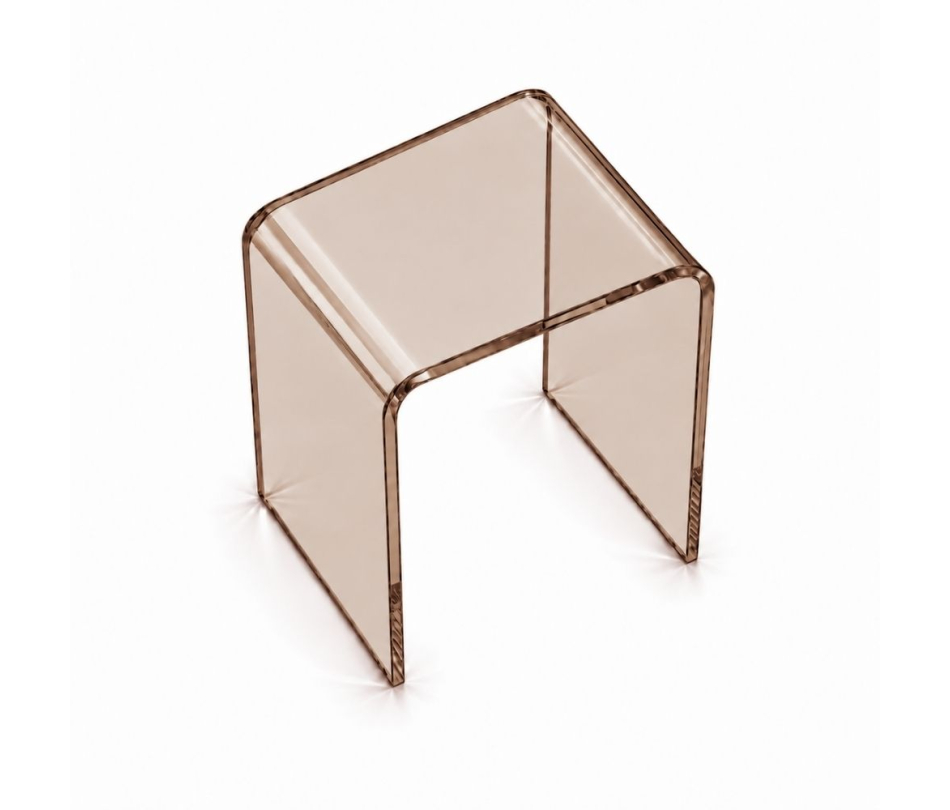 Đôn Acrylic - Nâu Chocolate