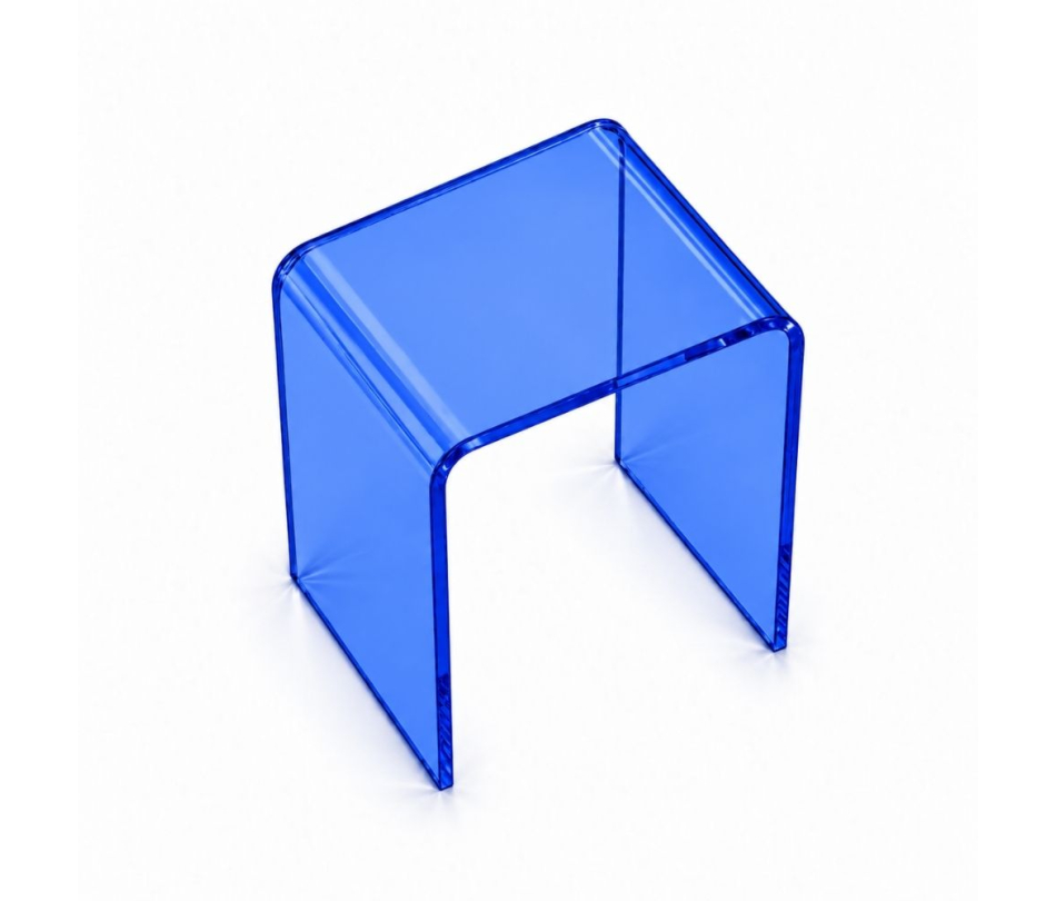 Đôn Acrylic - Xanh Cobalt
