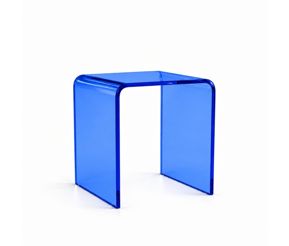 Đôn Acrylic - Xanh Cobalt