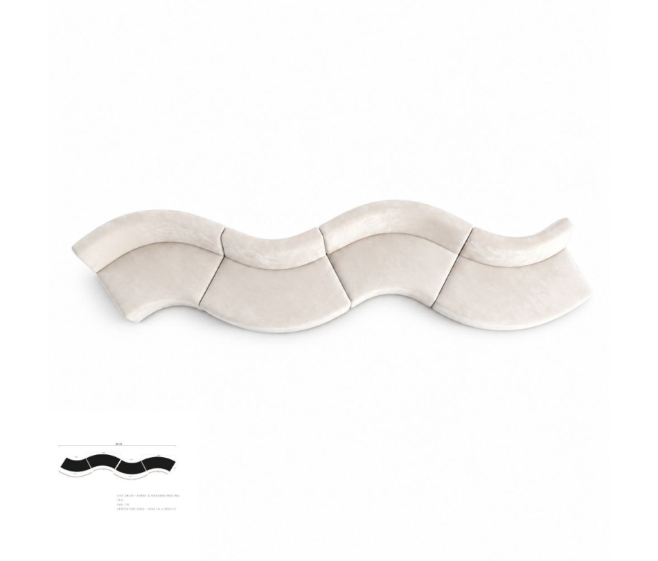 Sofa Lượn Sóng 4 Module