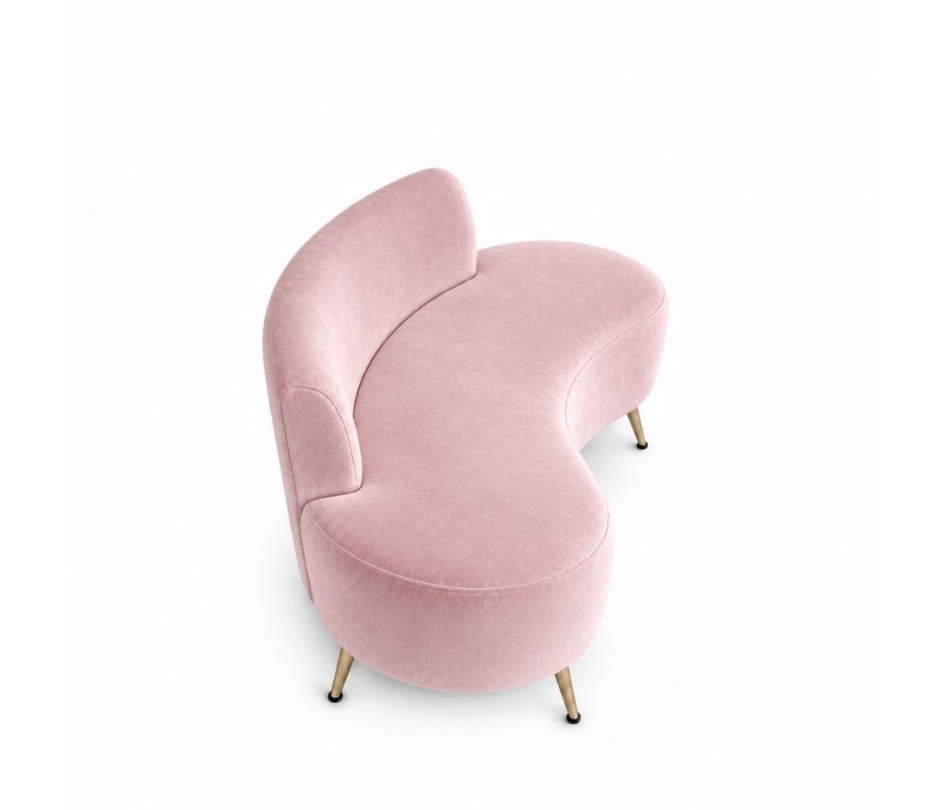 Sofa Cong Flow - Nhung Hồng Đào