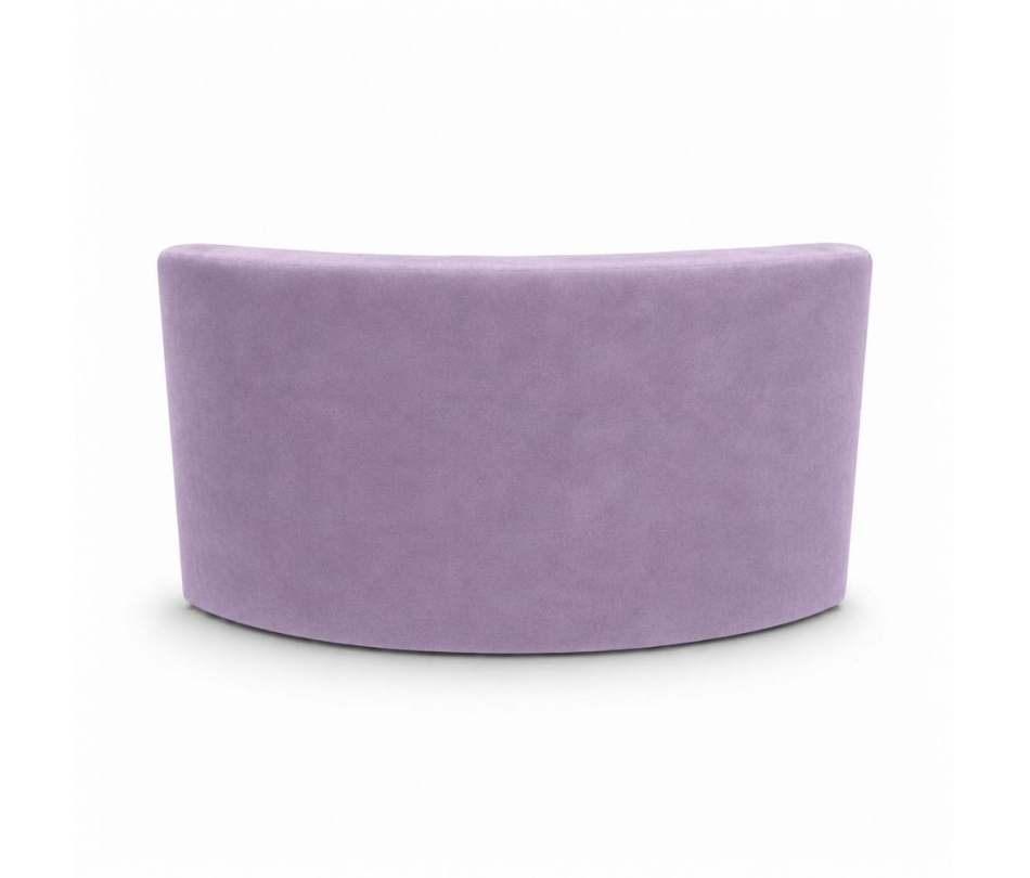 Sofa Module Lưng Lớn - Nhung Tím Lilac