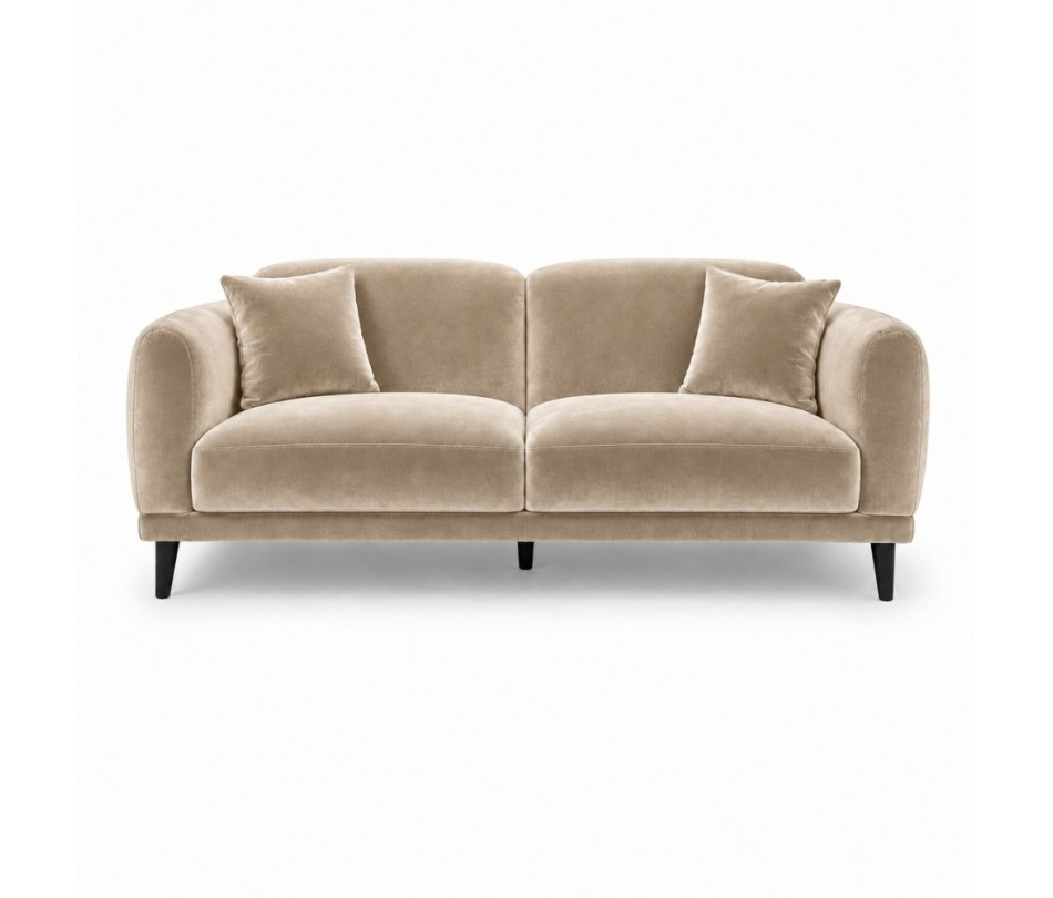 Sofa Đôi Lounge  - Nhung Champagne