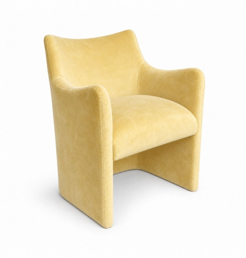 Ghế Sofa Muse - Nhung Vàng Bơ