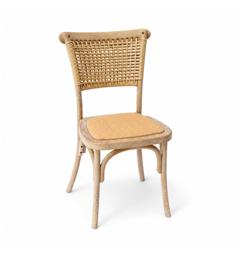 Ghế Crossback Rattan