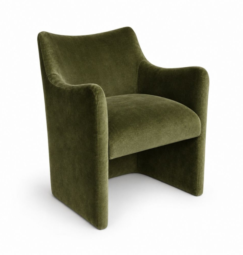 Ghế Sofa Muse - Nhung Xanh Olive