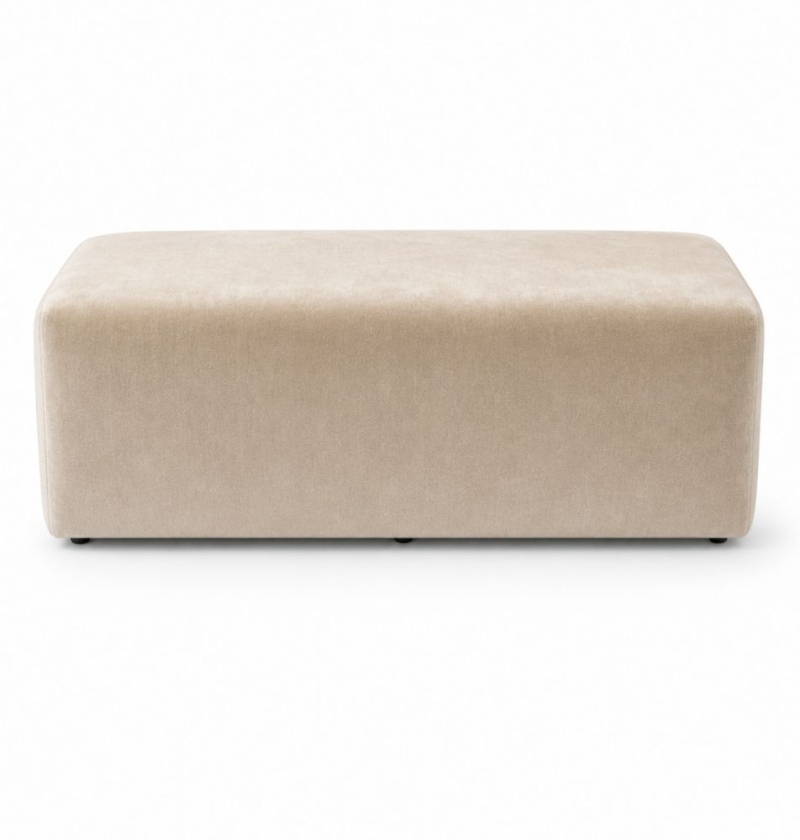 Ghế Bench Dài - Nhung Champagne