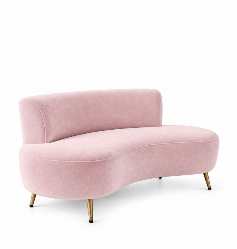 Sofa Cong Flow - Nhung Hồng Đào